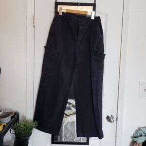 GAP Black Loose Cargo Pants